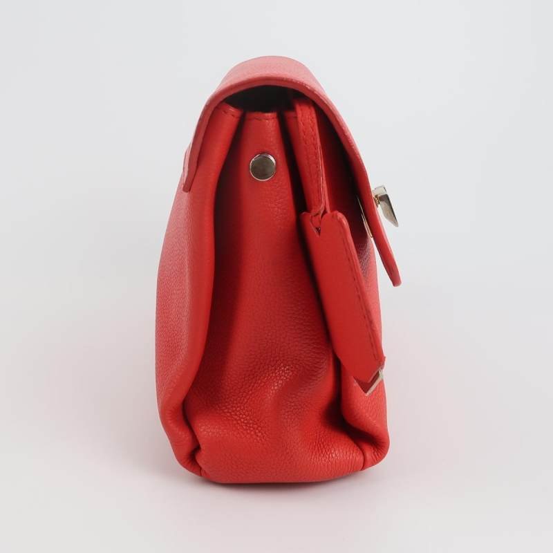 Balenciaga Le Dix Cartable牛皮純色方形按扣斜挎包單肩包-3