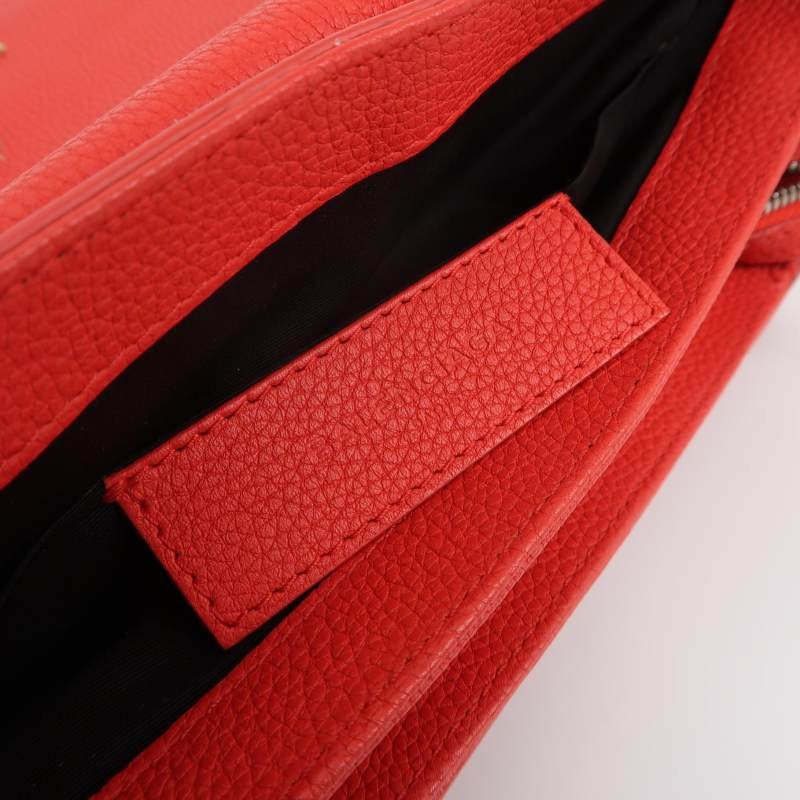 Balenciaga Le Dix Cartable牛皮純色方形按扣斜挎包單肩包-7