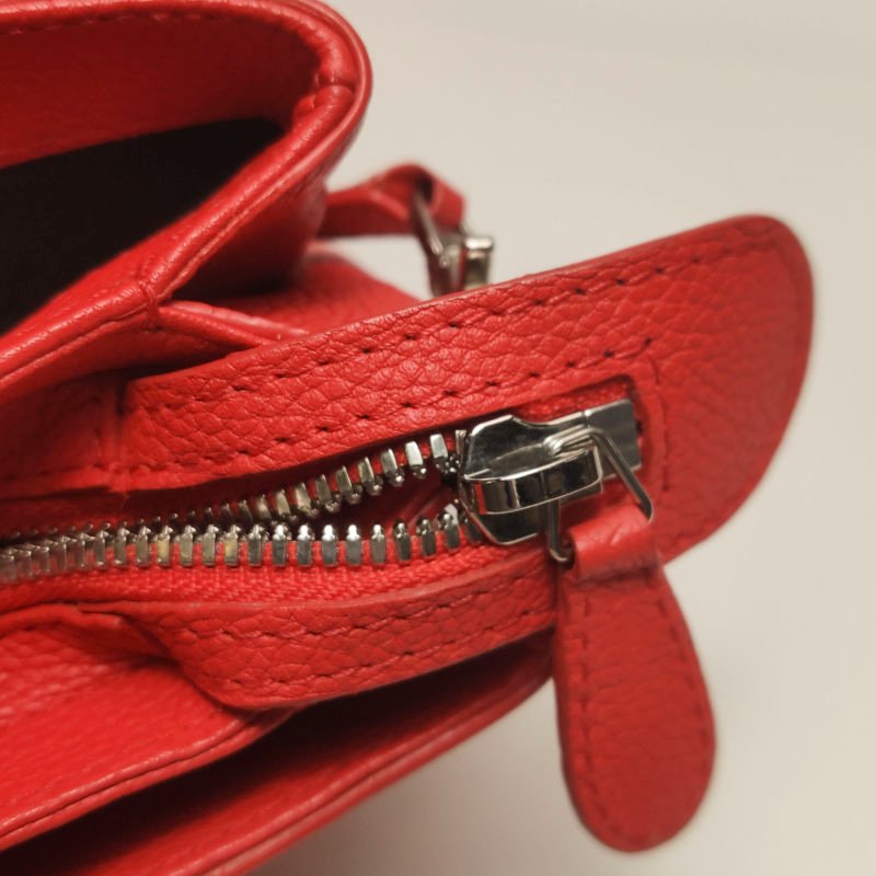 Balenciaga Le Dix Cartable牛皮純色方形按扣斜挎包單肩包-14