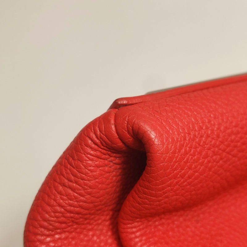 Balenciaga Le Dix Cartable牛皮純色方形按扣斜挎包單肩包-17