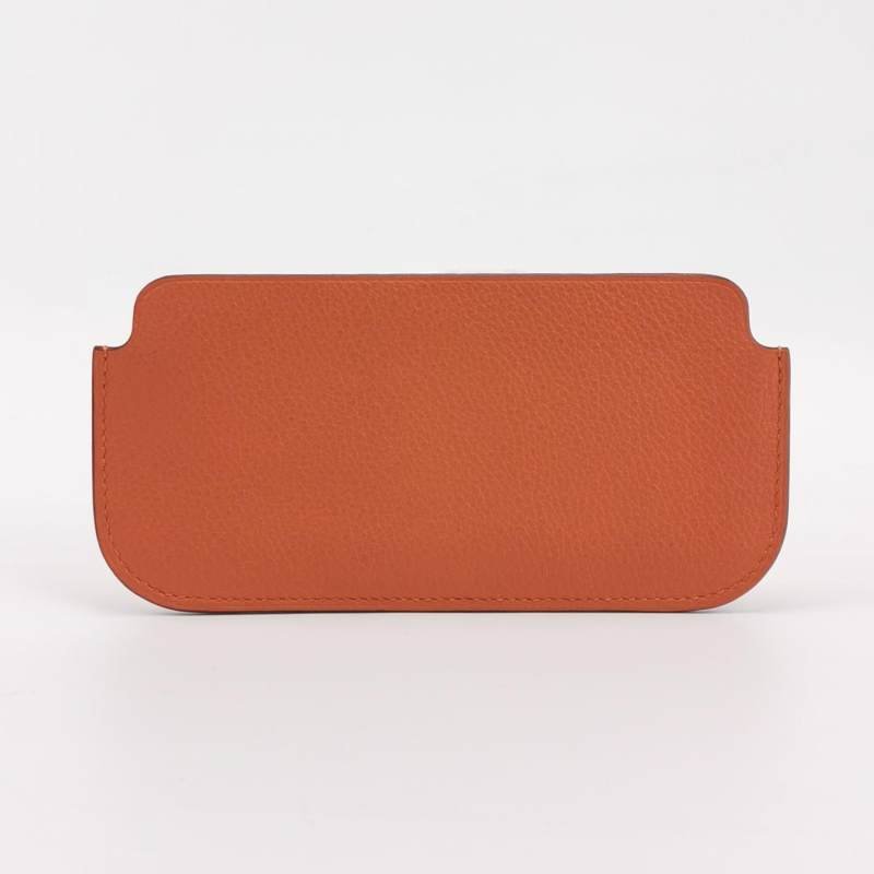 Hermes卡包Evercolor牛皮L5龍蝦粉框Q刻-3