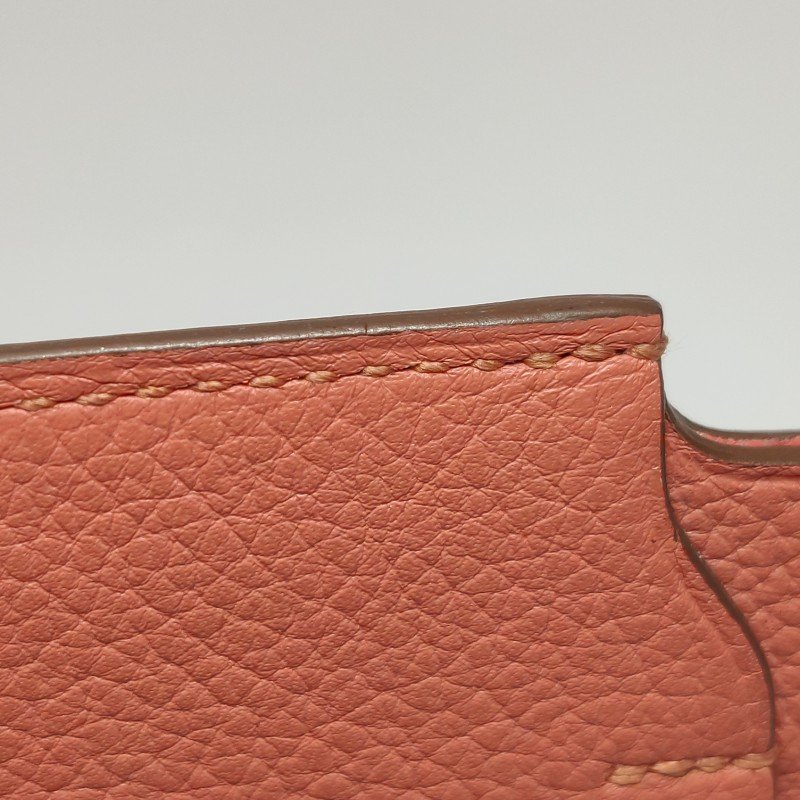 Hermes卡包Evercolor牛皮L5龍蝦粉框Q刻-7