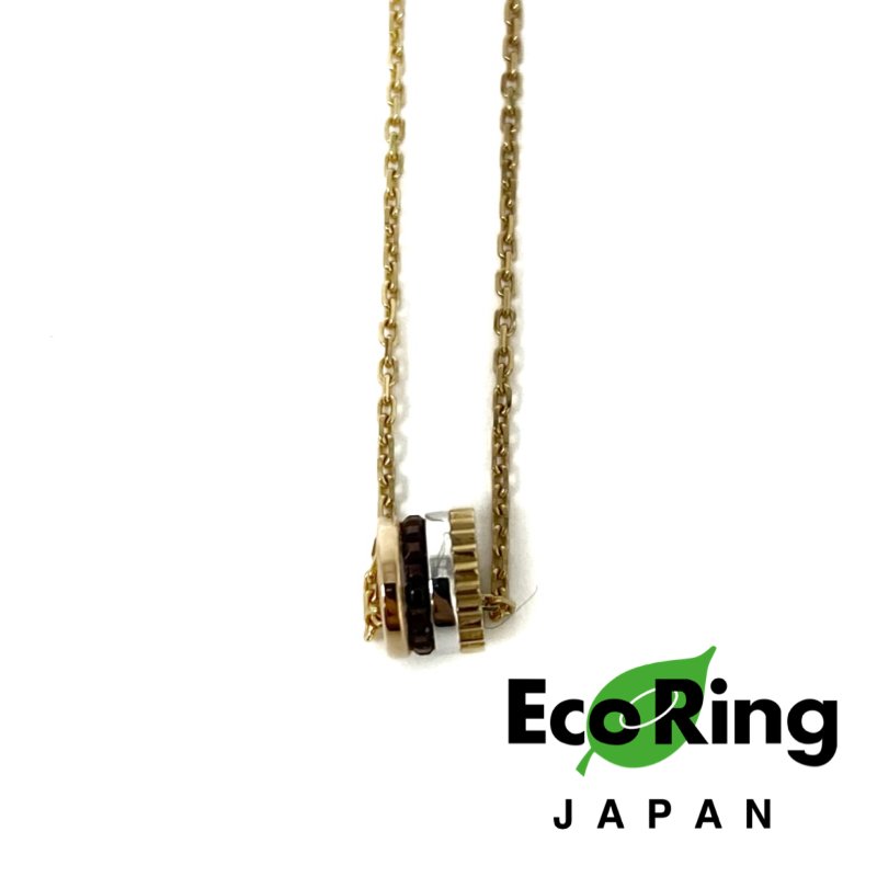 △ Boucheron 寶詩龍 18K Yellow Gold , White Gold, Rose Gold D0.01ct Diamond Necklace 4.51g 18K黃金, 白金, 玫瑰金 D0.0ct 鑽石頸鍊 4.51g -257020239-0