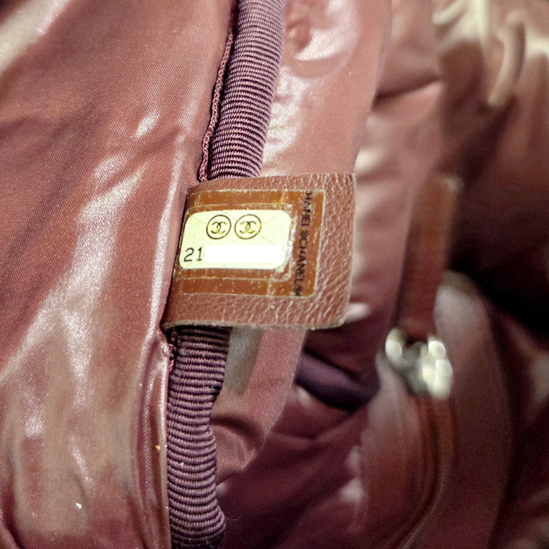 香奈兒 Coco Mark Cocoon 黑色尼龍雙肩包 (A92559) 男女款-12