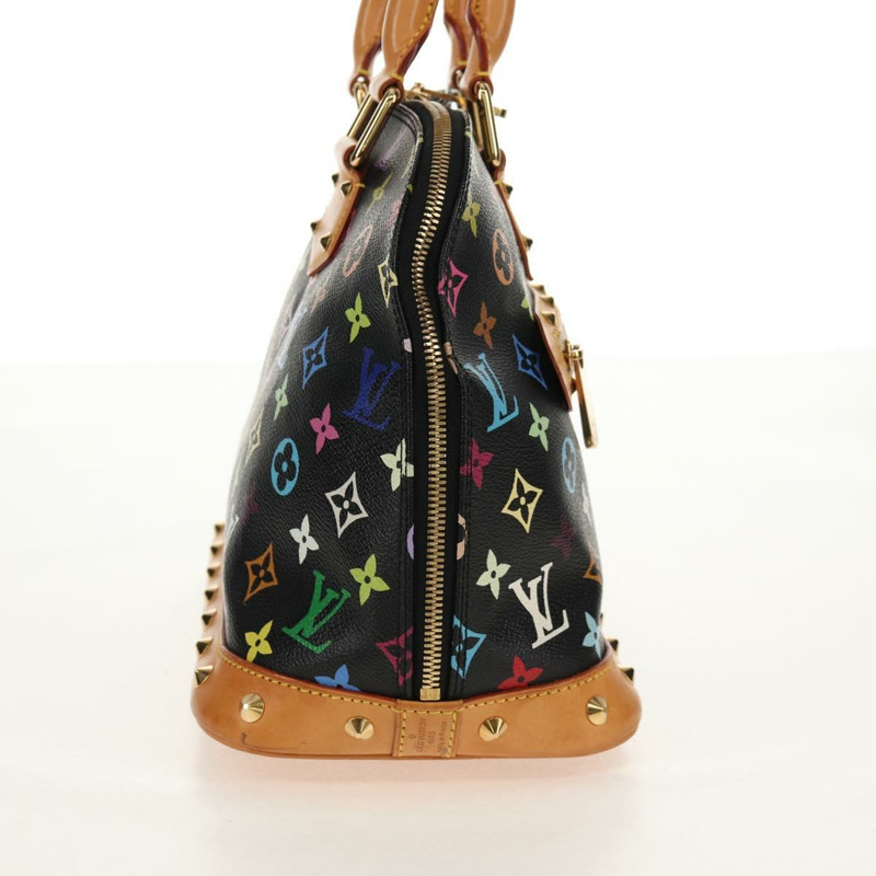 【日本直送】路易威登 Monogram Multicolor Alma PM 手提包 黑色 M40444 LV 正品 ep12504V-3