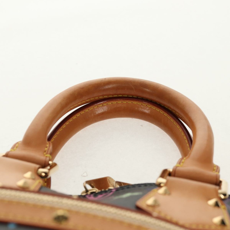 【日本直送】路易威登 Monogram Multicolor Alma PM 手提包 黑色 M40444 LV 正品 ep12504V-7