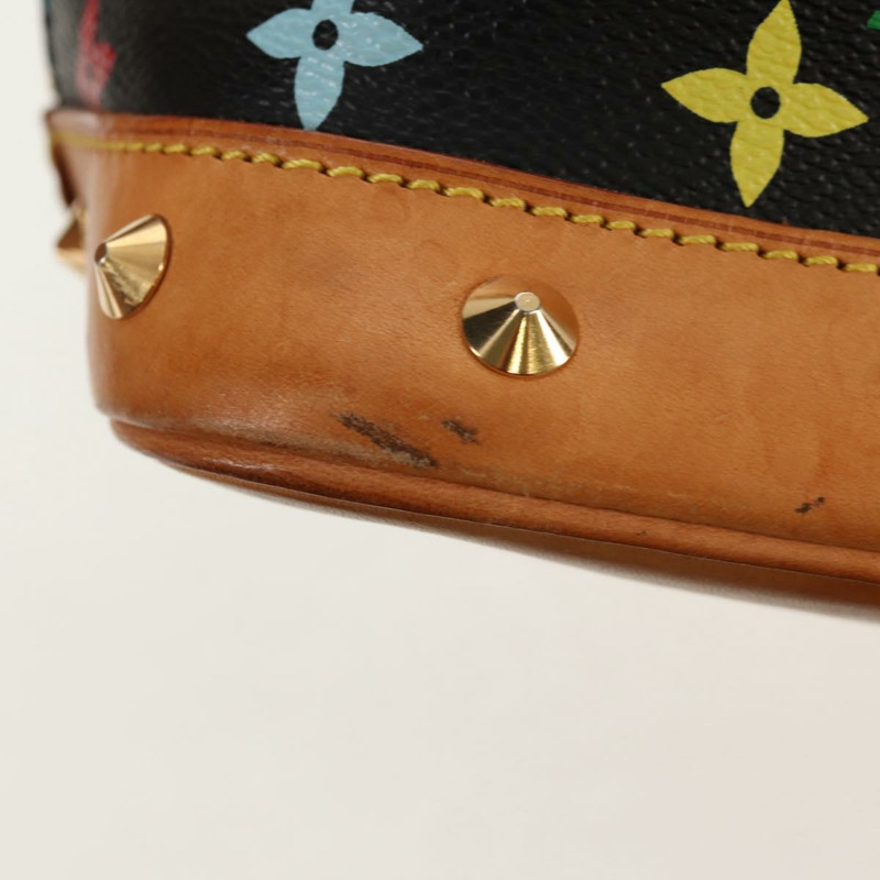 【日本直送】路易威登 Monogram Multicolor Alma PM 手提包 黑色 M40444 LV 正品 ep12504V-9