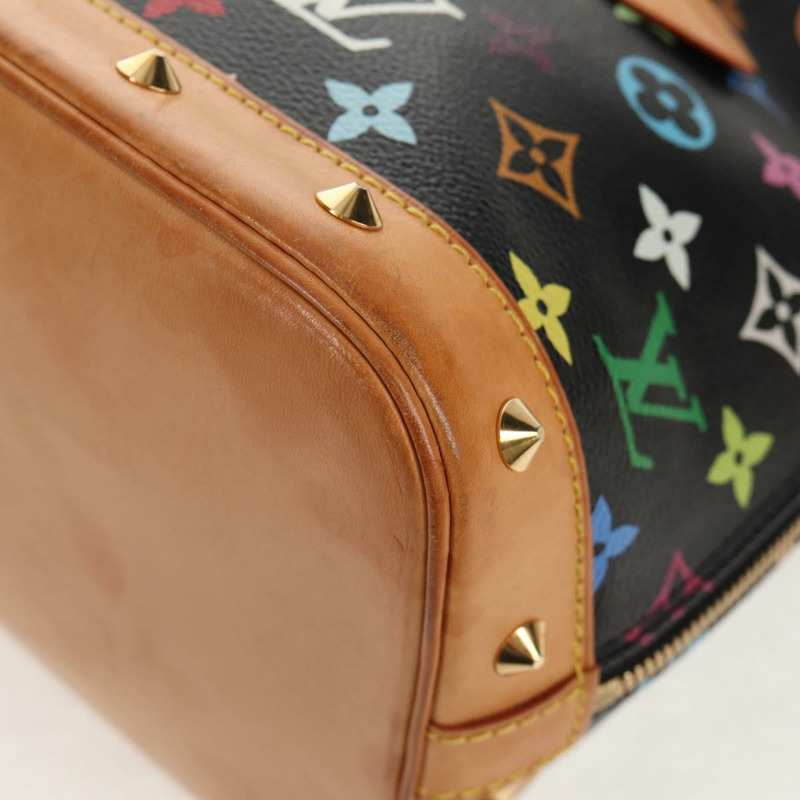 【日本直送】路易威登 Monogram Multicolor Alma PM 手提包 黑色 M40444 LV 正品 ep12504V-13
