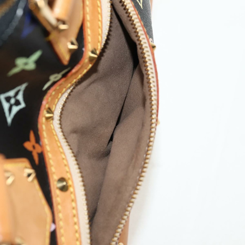 【日本直送】路易威登 Monogram Multicolor Alma PM 手提包 黑色 M40444 LV 正品 ep12504V-18