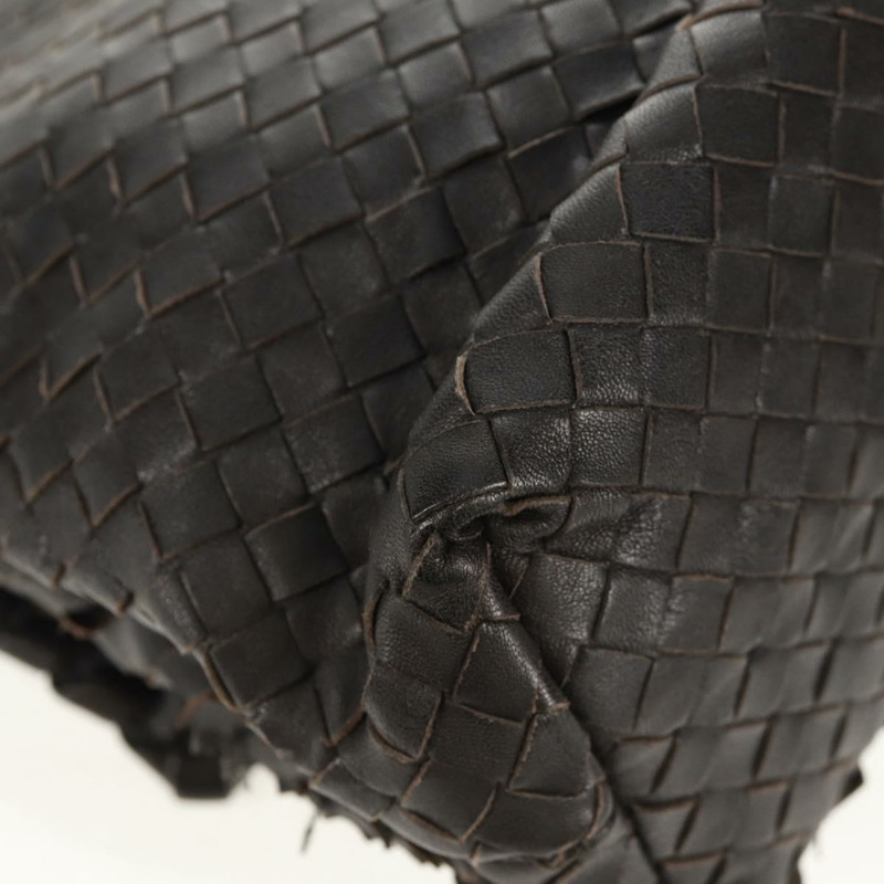 【日本直送】BOTTEGA VENETA INTRECCIATO 手提包皮革黑色正品 160056V-15