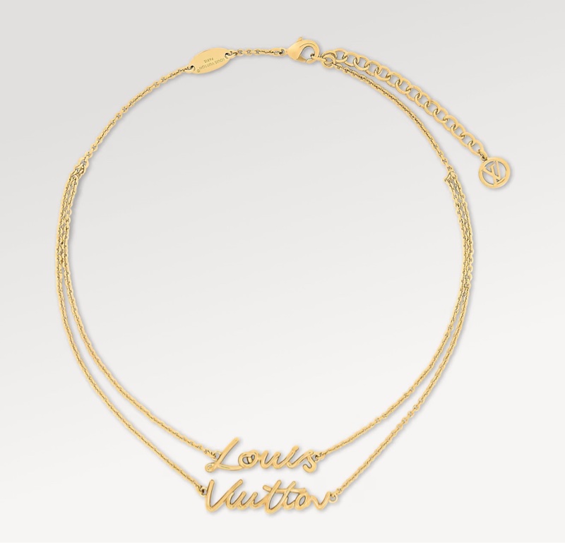 LV 全新 Script 項鍊 M03263-0