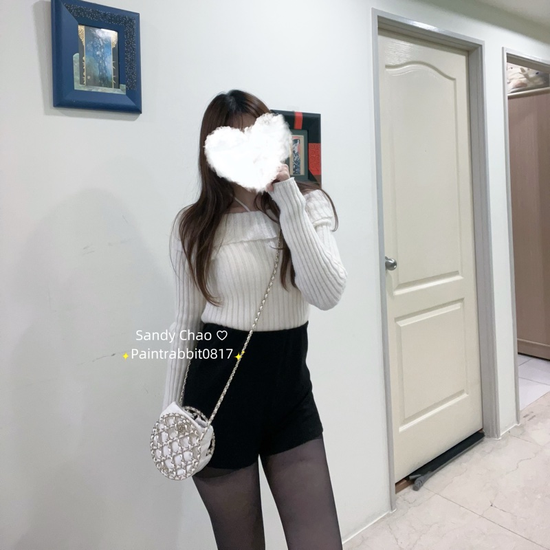 ෆ Chanel 白金穿皮鏈圓餅盒子包 小廢包-2