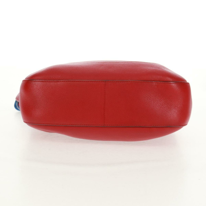 【日本直送】PRADA 紅色金色皮革肩背包，正品編號 159088V-4