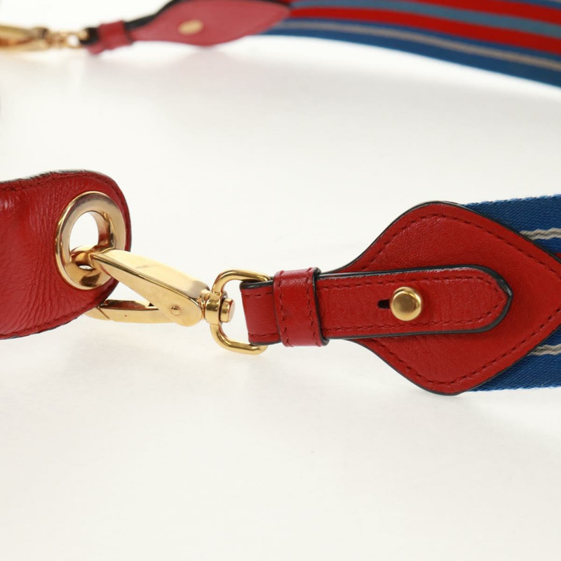 【日本直送】PRADA 紅色金色皮革肩背包，正品編號 159088V-7