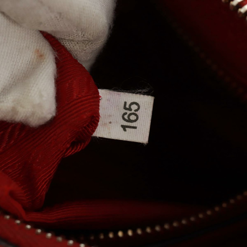 【日本直送】PRADA 紅色金色皮革肩背包，正品編號 159088V-10