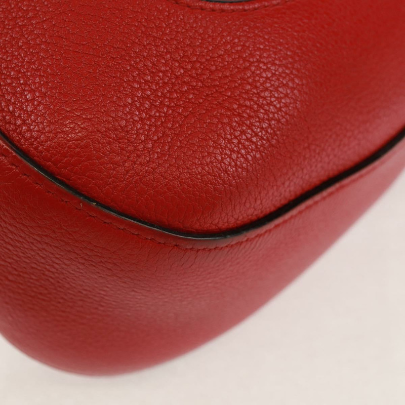 【日本直送】PRADA 紅色金色皮革肩背包，正品編號 159088V-14