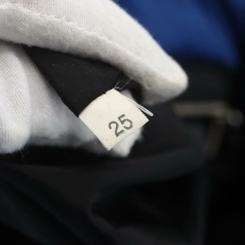 【日本直送】PRADA 波士頓包 尼龍 2way 藍色 銀色 正品 159437SAV-10