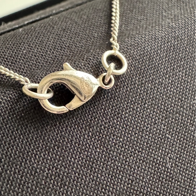 Chanel 經典雙C項鍊（銀色）-12