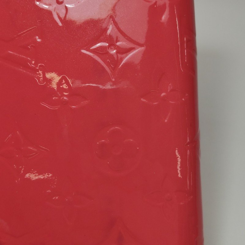 LouisVuitton (LV) Zippy漆皮純色壓紋老花環繞式拉鏈錢包-9