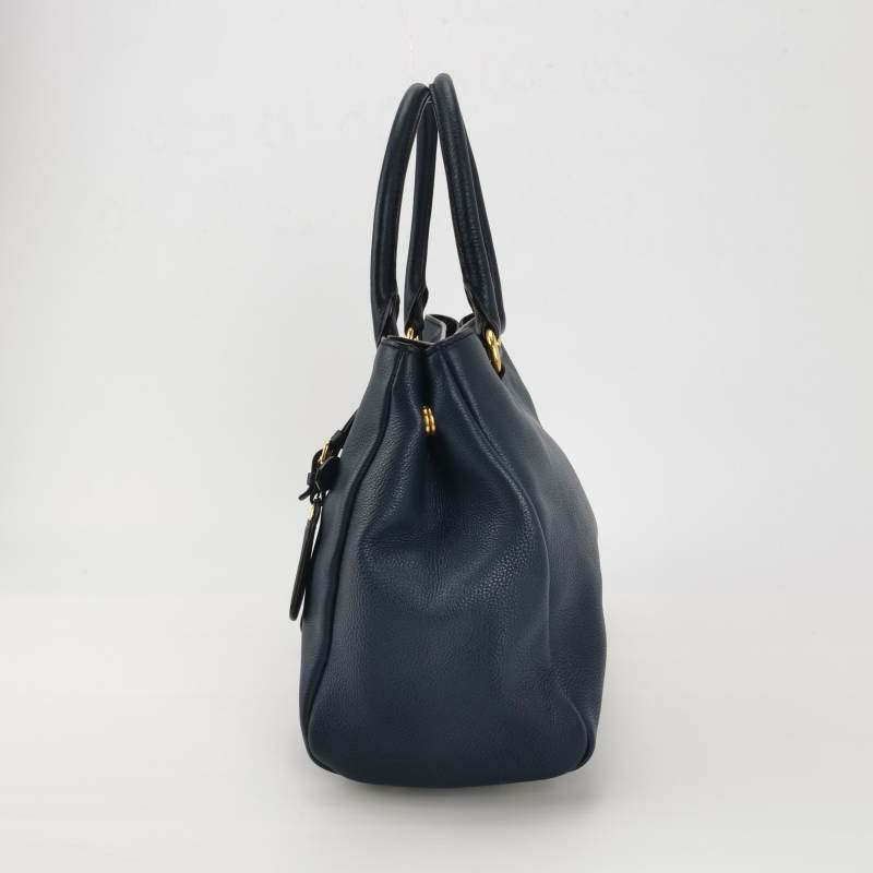 Prada Galleria殺手包大號牛皮純色三角徽標斜挎包單肩包-2