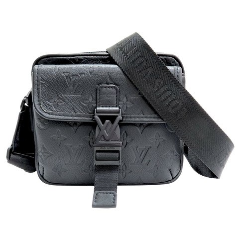 黑色 牛皮 Getaway 郵差包 肩背包【LOUIS VUITTON LV 路易威登】 M12516