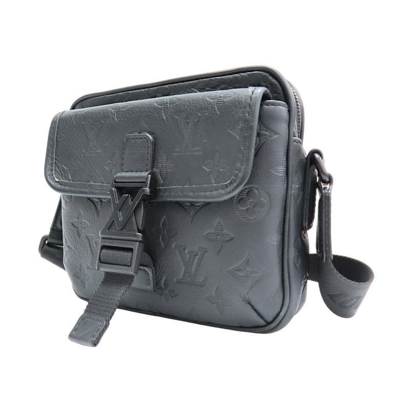 黑色 牛皮 Getaway 郵差包 肩背包【LOUIS VUITTON LV 路易威登】 M12516-2