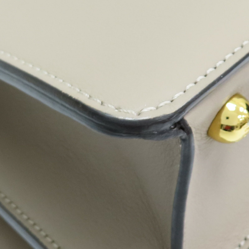 咖灰色 羊皮 Peekaboo ISeeU Medium 兩用包【FENDI 芬迪】 8BN321-13