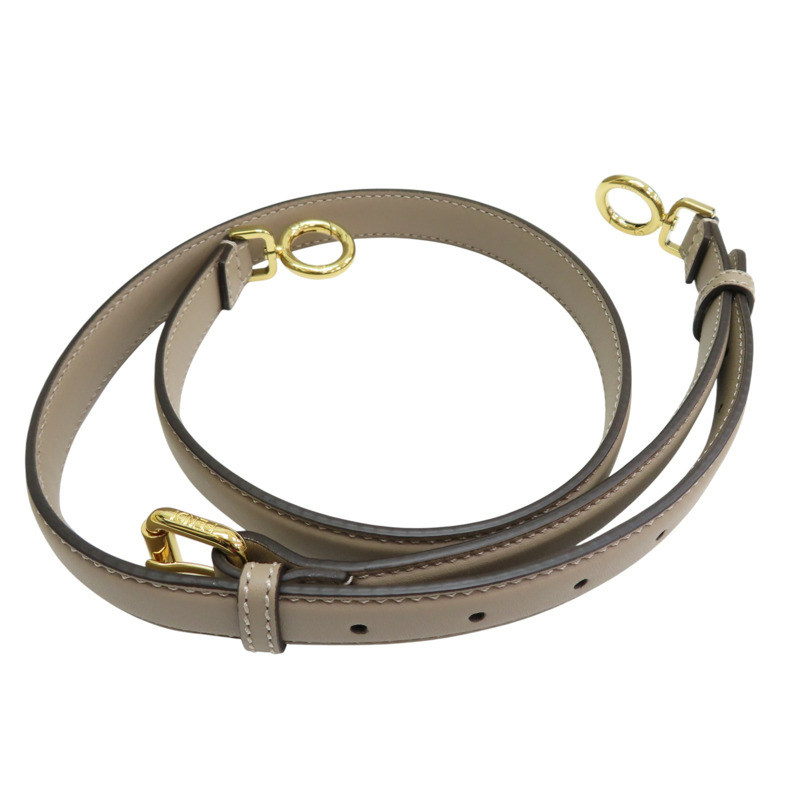 咖灰色 羊皮 Peekaboo ISeeU Medium 兩用包【FENDI 芬迪】 8BN321-18