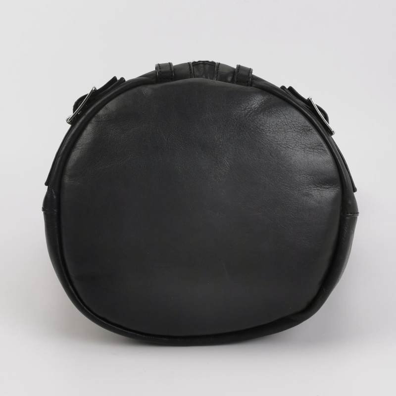 Saint Laurent Rider牛皮純色拉鏈斜挎包-5