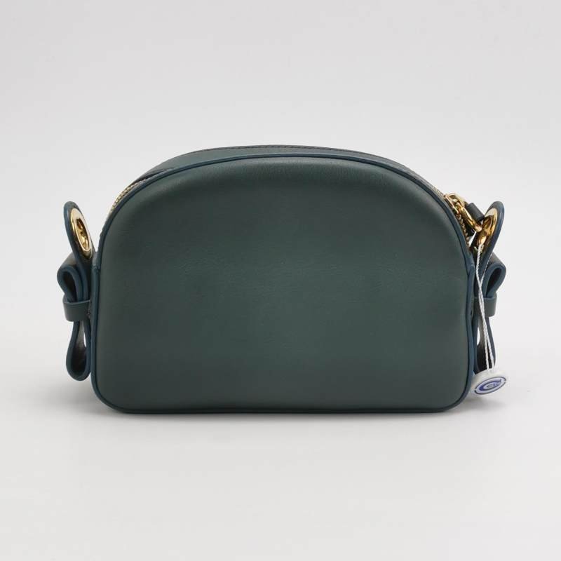 Chloe牛皮字母logo小馬圖案斜挎包單肩包-4