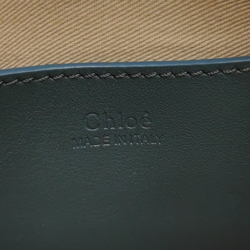 Chloe牛皮字母logo小馬圖案斜挎包單肩包-7