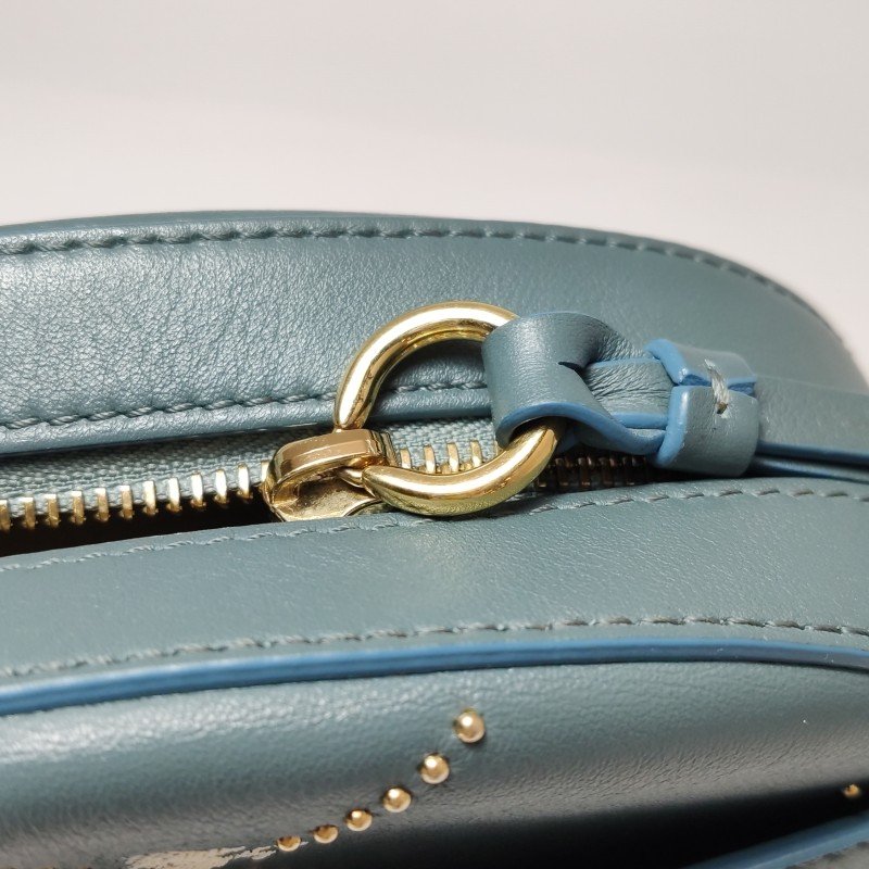 Chloe牛皮字母logo小馬圖案斜挎包單肩包-11