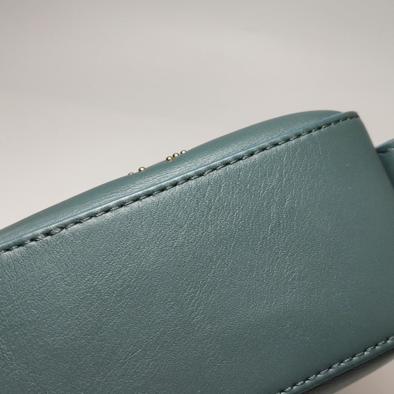 Chloe牛皮字母logo小馬圖案斜挎包單肩包-18