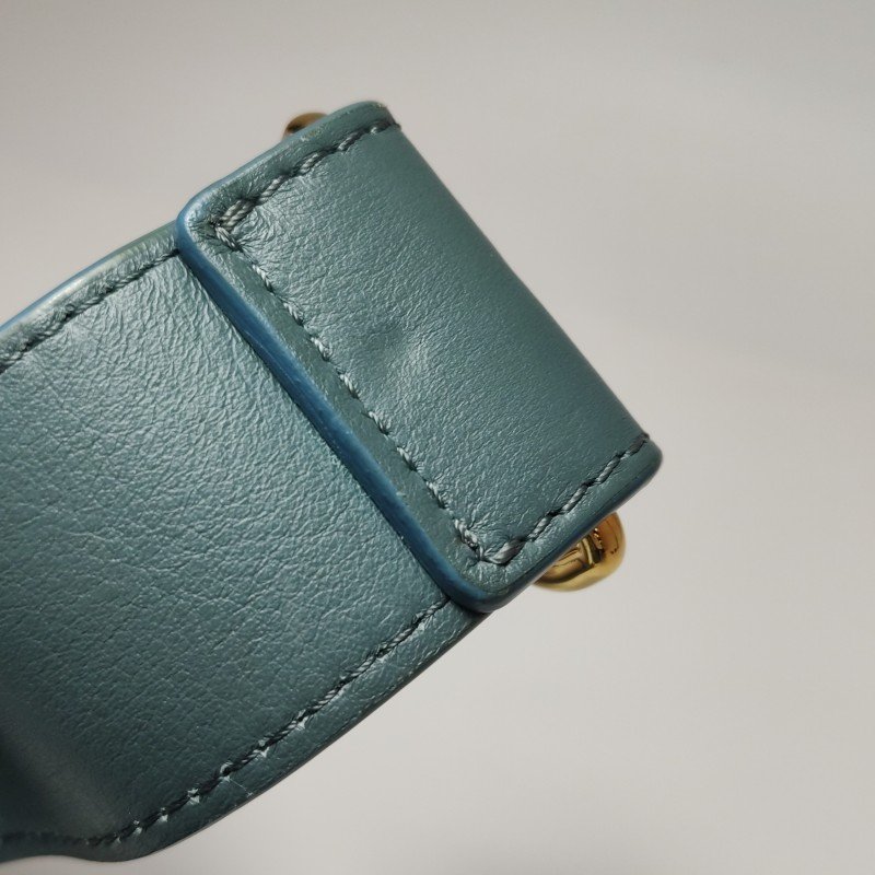 Chloe牛皮字母logo小馬圖案斜挎包單肩包-20