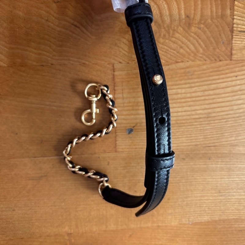 TotyBurch Fleming小款鑽石紋皮革束口手提/斜背水桶包-12