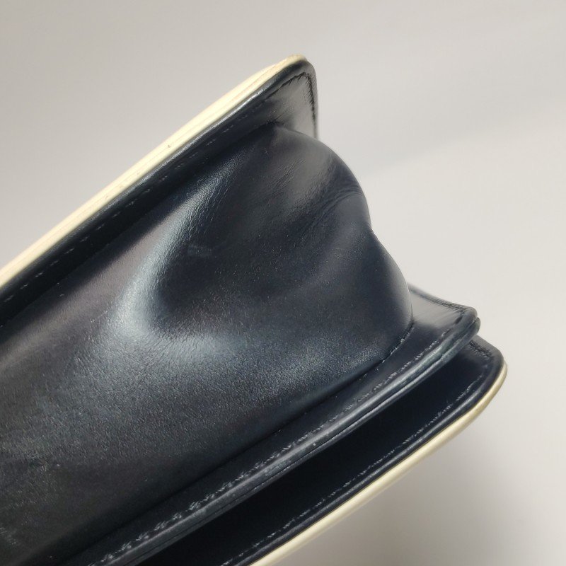 Chanel Leboy季節限定款中號牛皮撞色方形雙C鎖扣單肩包-29