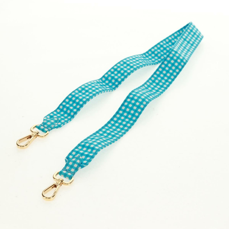 【日本直送】FENDI Mamma Baguette 肩背包 尼龍材質 淺藍色 金色 正品 158965V-25