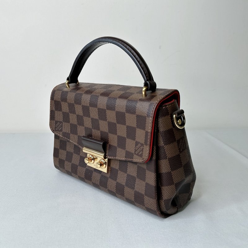 LV Croisette棋盤格手提斜背包-2