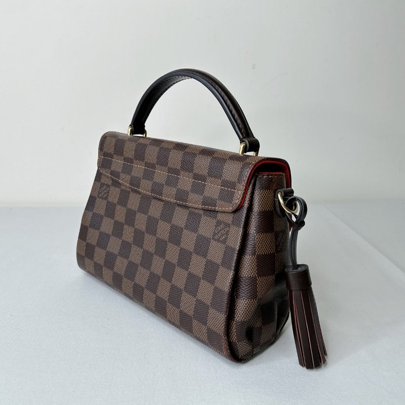 LV Croisette棋盤格手提斜背包-4