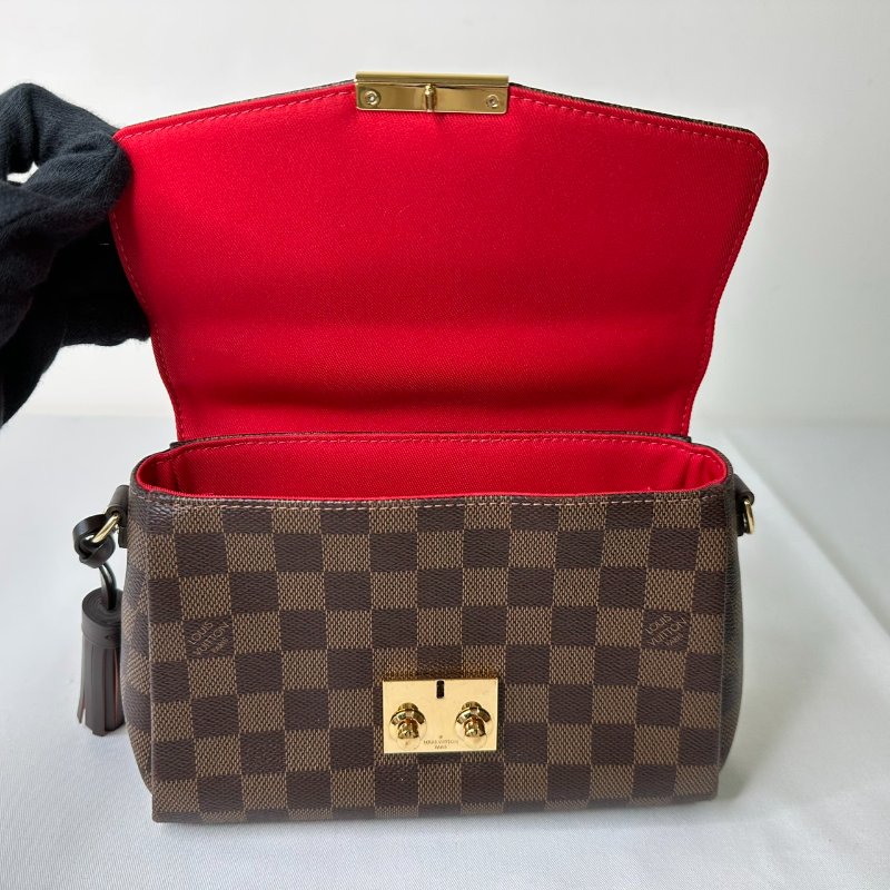 LV Croisette棋盤格手提斜背包-6