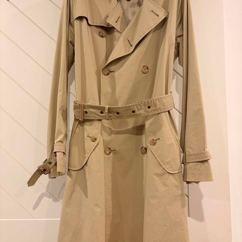 Polo Ralph Lauren男長版大衣風衣外套-0