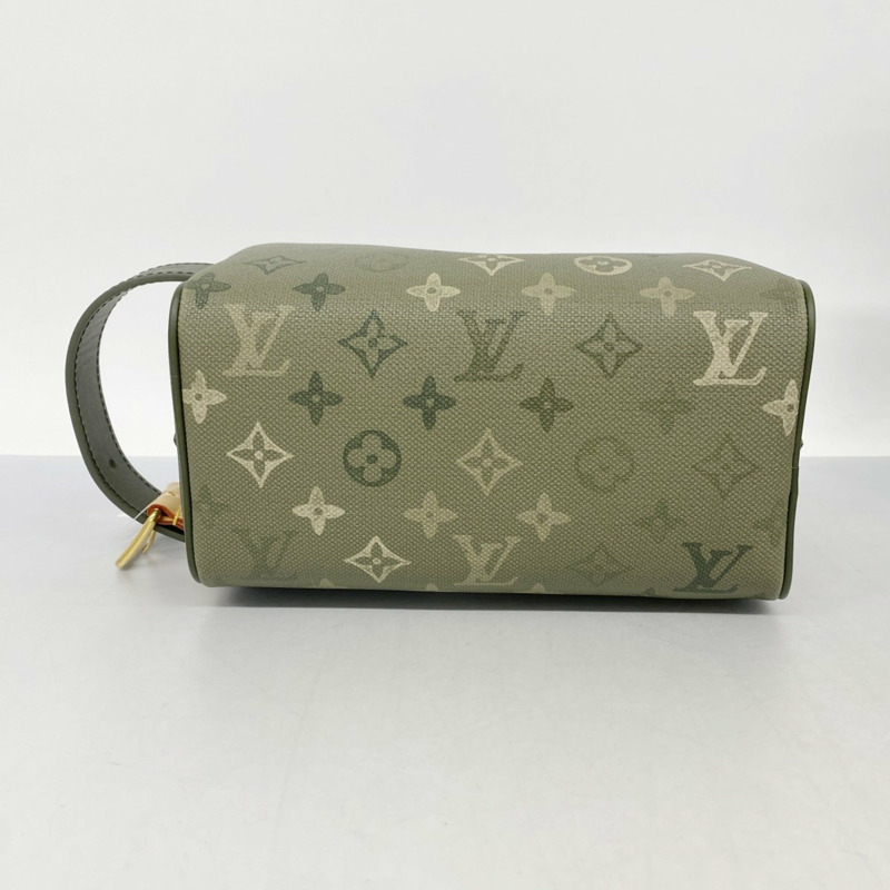 路易威登 Monogram Surplus Dopp Kit 手提包 M26963 卡其綠色 男士-2