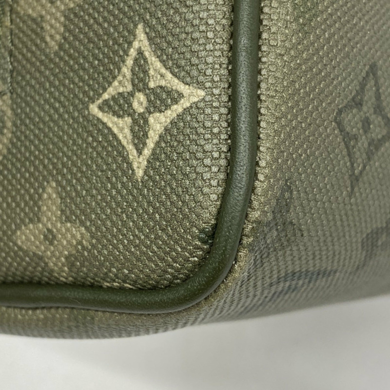 路易威登 Monogram Surplus Dopp Kit 手提包 M26963 卡其綠色 男士-5