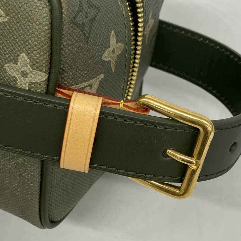 路易威登 Monogram Surplus Dopp Kit 手提包 M26963 卡其綠色 男士-6