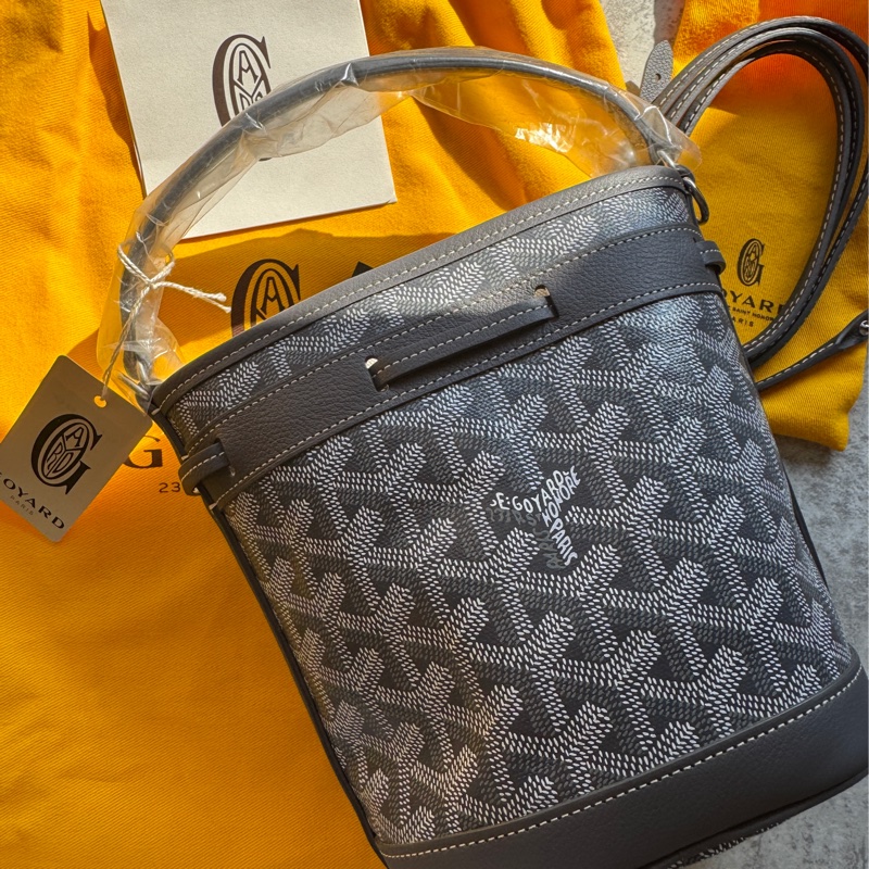 Goyard mini 水桶 小水桶 灰-1