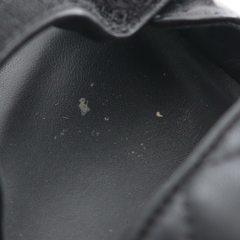 香奈兒舒適絎縫涼鞋 #37 G31848 黑色皮革 二手 女士 CC-6