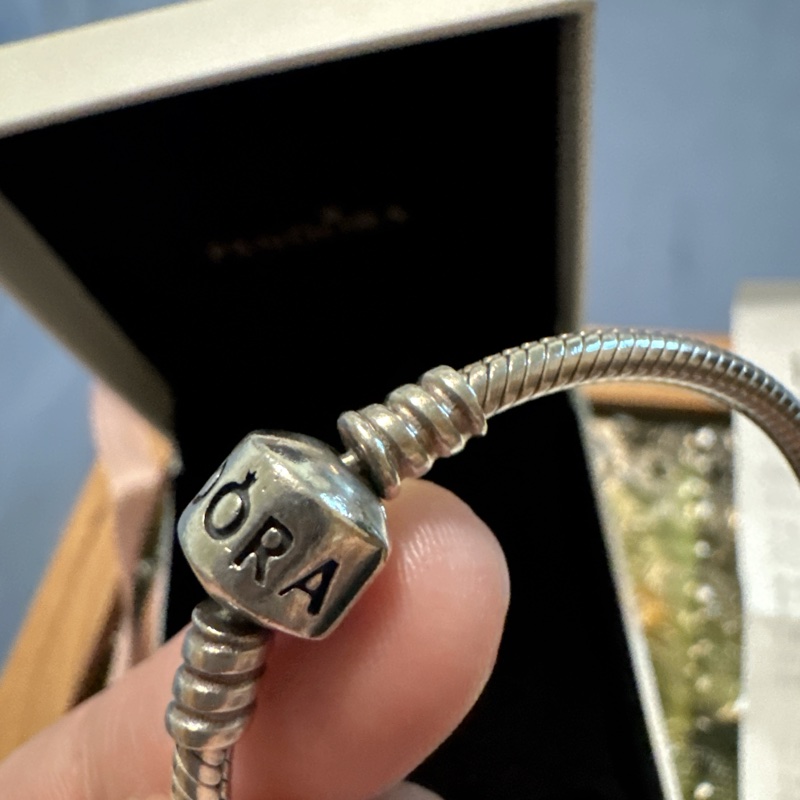 PANDORA 590702HV-19 蛇鍊手鍊（漢神本館店購入）-2