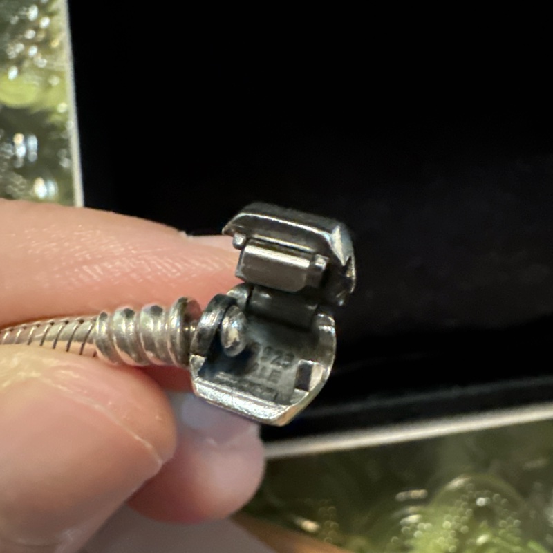 PANDORA 590702HV-19 蛇鍊手鍊（漢神本館店購入）-6