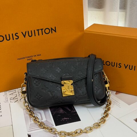LOUIS VUITTON Pochette metis east west郵差包 - 黑