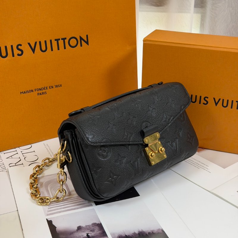 LOUIS VUITTON Pochette metis east west郵差包 - 黑-2